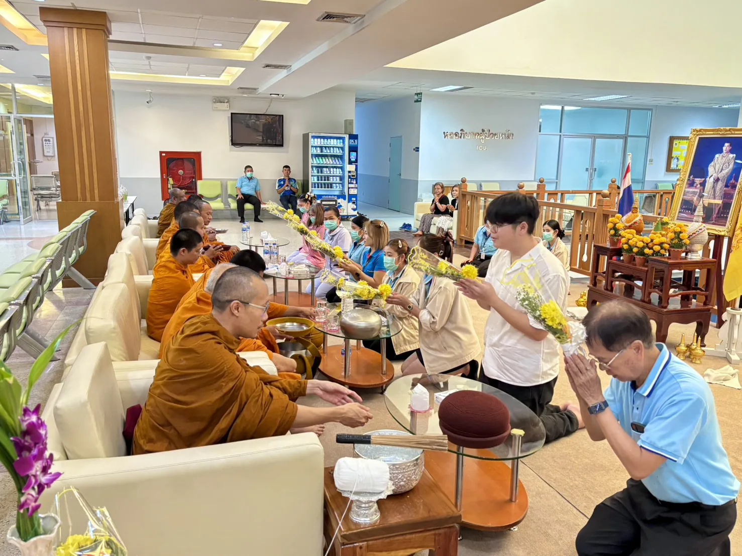 พิธีสงฆ์วันเข้าพรรษา 2569 โรงพยาบาลพีรเวช